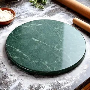 9 Inch Marble Chakla – Heavy Roti Chapati Rolling Board for Kitchen